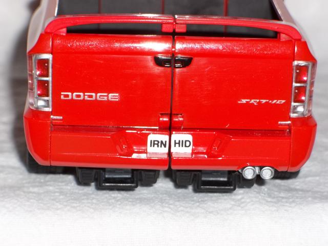 Alternators Ironhide - vehicle mode - rear